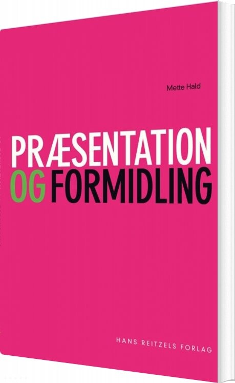 Billede af Præsentation Og Formidling - Mette Hald - Bog