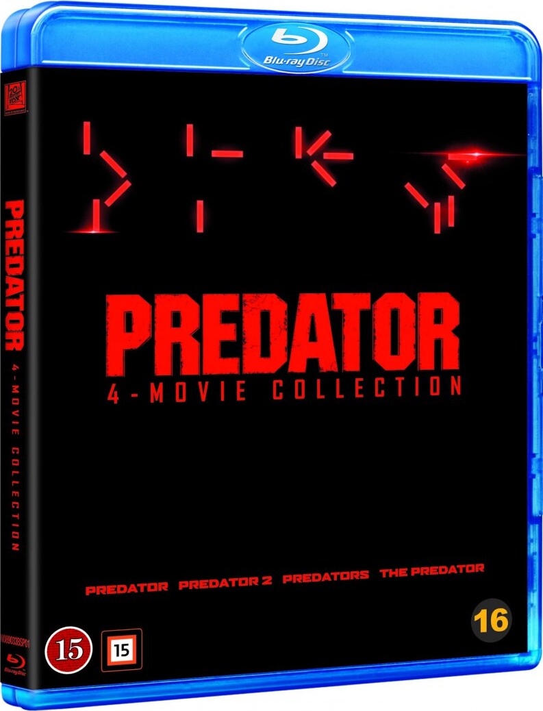 Predator 1-4 Collection - Blu-Ray