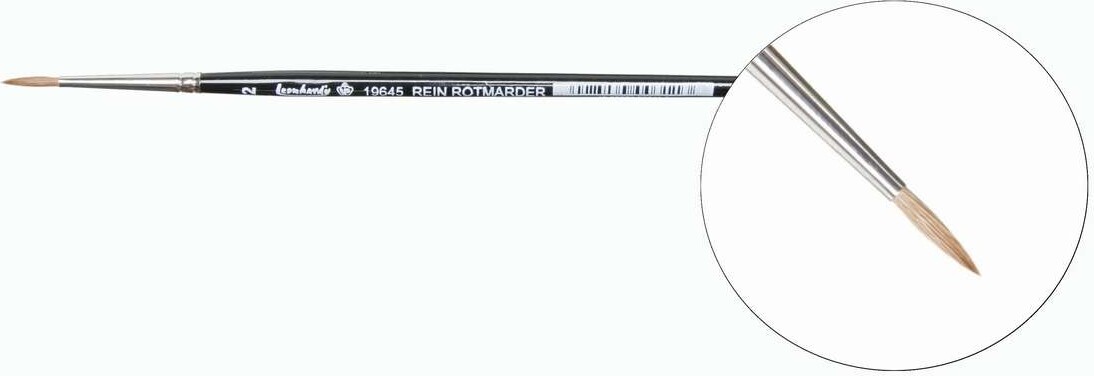 Pensel Med Mårhår - President 2 - Leonhardy