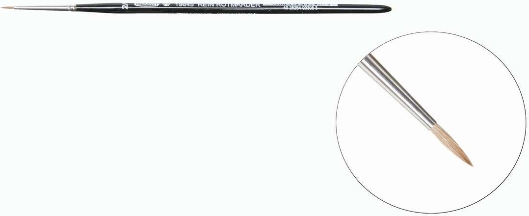 Pensel Med Mårhår - President 2/0 - Leonhardy