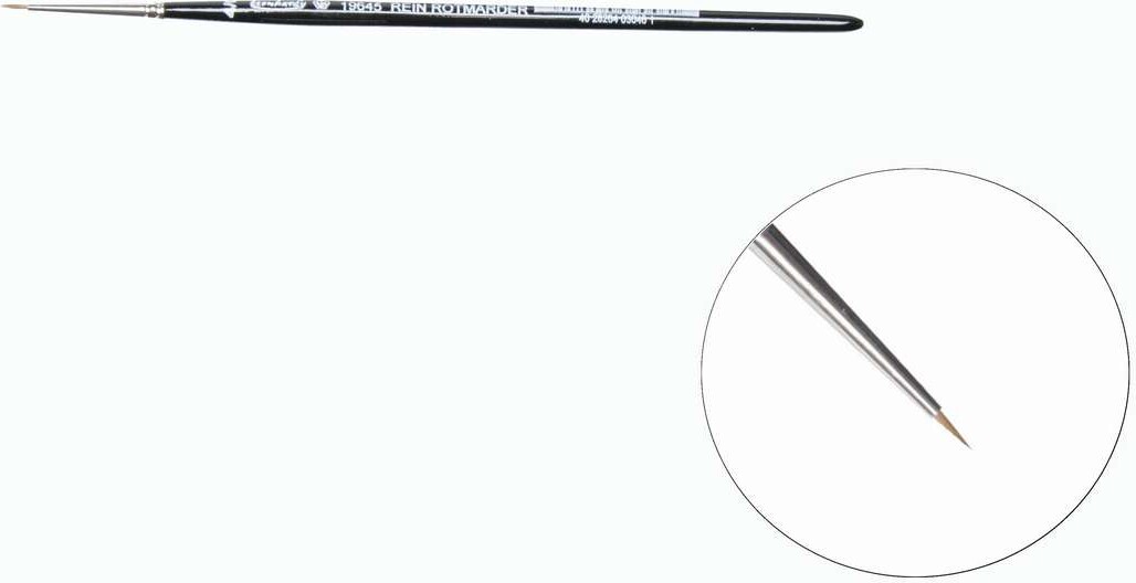 Pensel Med Mårhår - President 4/0 - Leonhardy