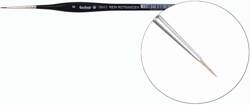 Pensel - President Super Mår 0 - Leonhardy