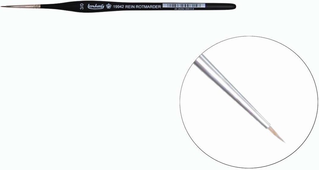 Pensel - President Super Mår 000 - Leonhardy