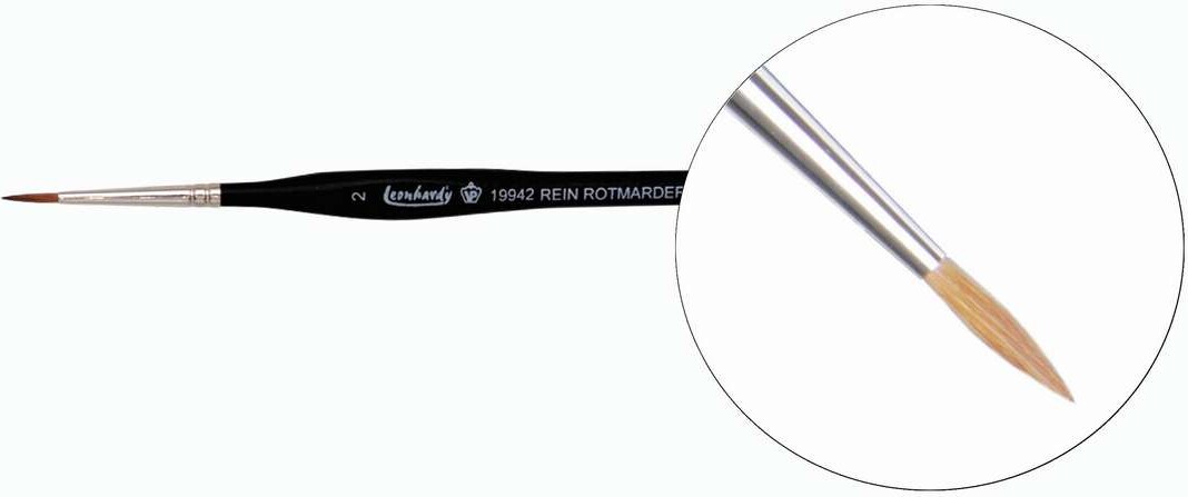 Pensel - President Super Mår 2 - Leonhardy