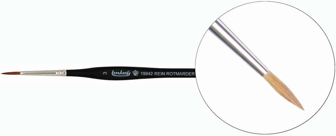 Pensel - President Super Mår 3 - Leonhardy