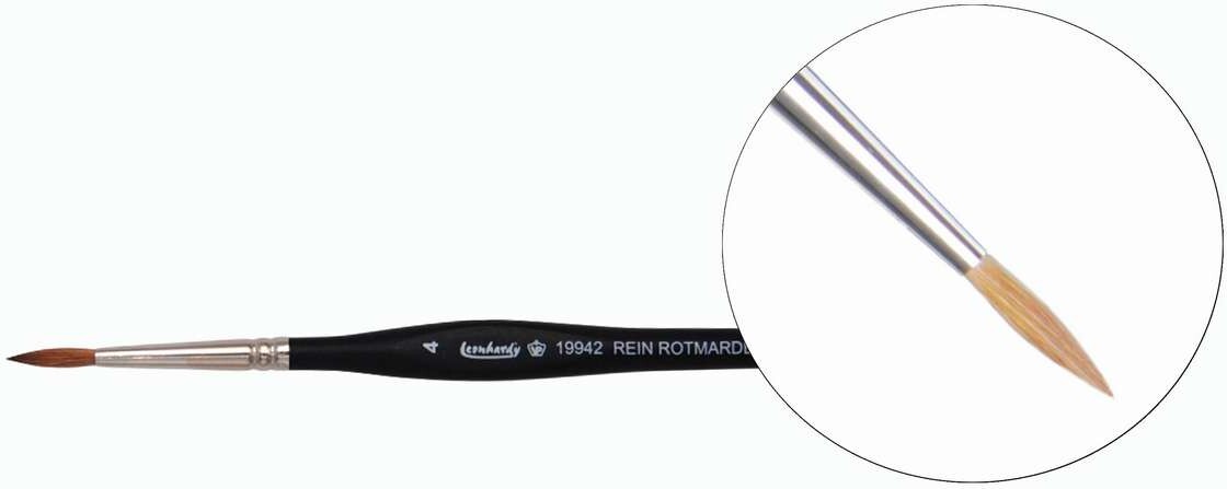 Pensel - President Super Mår 4 - Leonhardy