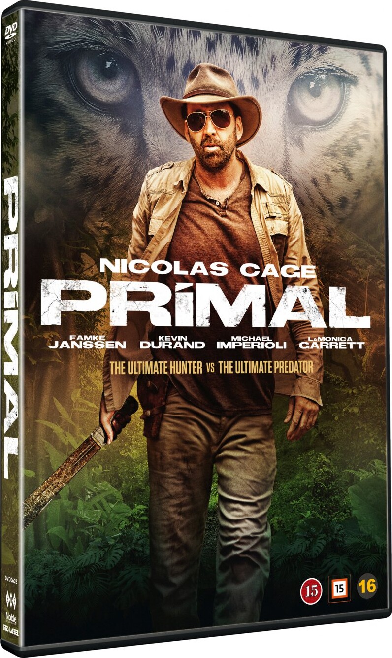 Primal - Nicolas Cage - 2019 - DVD - Film