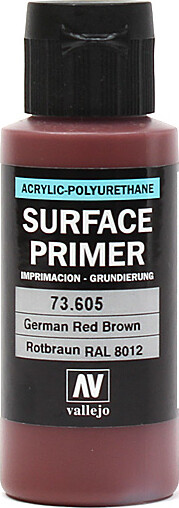 Se Vallejo - Surface Primer - German Red Brown 60 Ml hos Gucca.dk