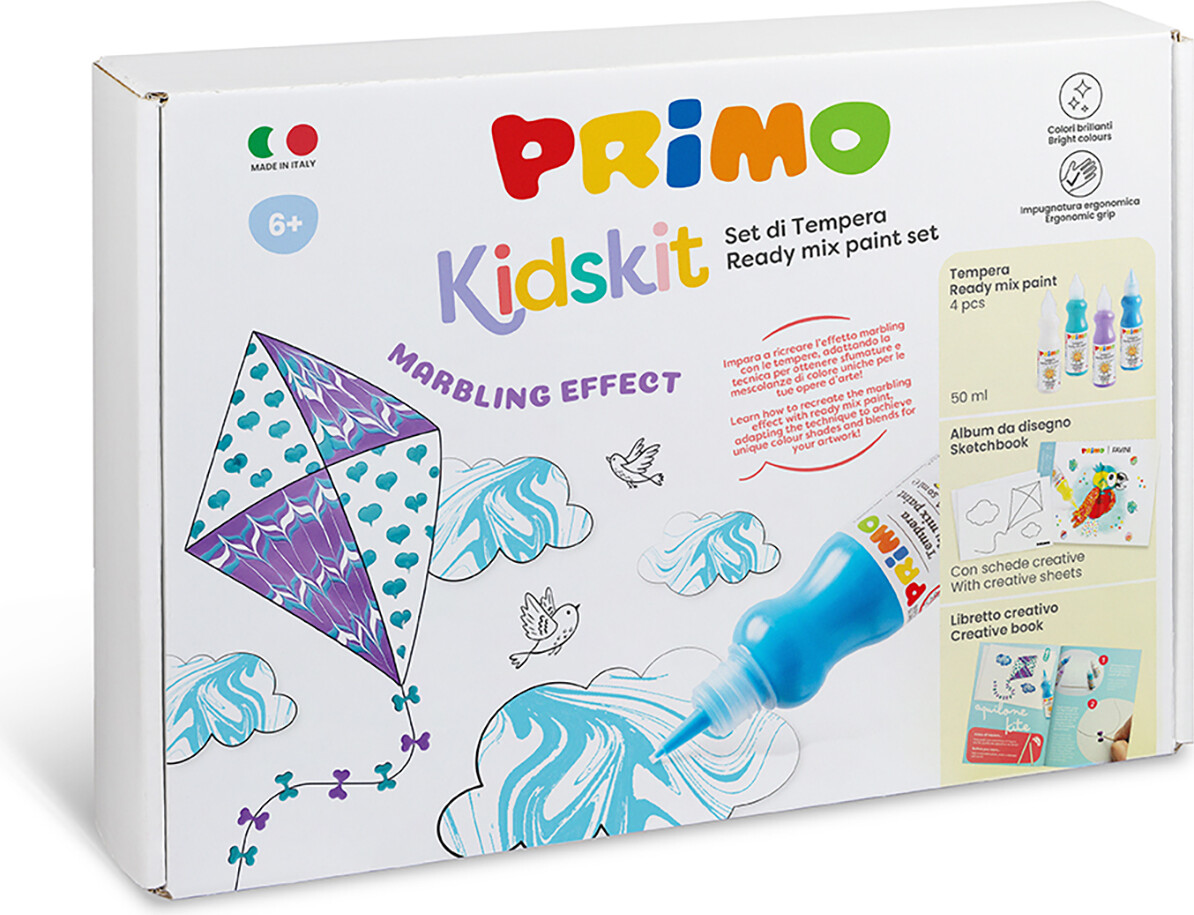 Primo - Kunstmaler Sæt - Marmorering