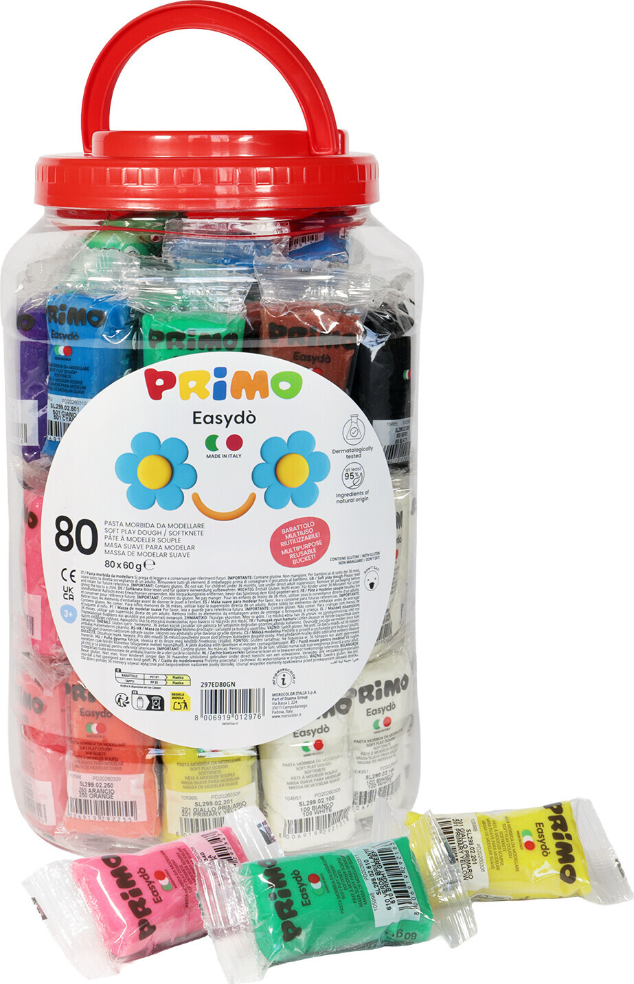 Primo - Modellervoks - 80 Pakker 60 G
