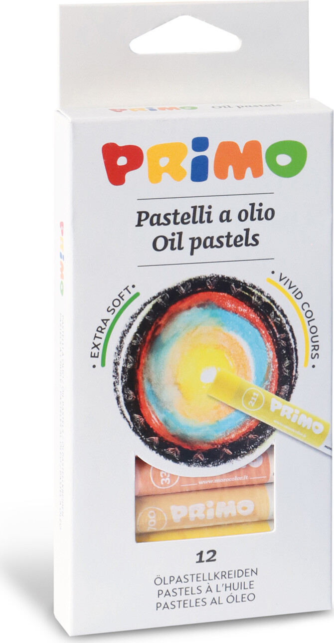 Primo - Oliepastel 12 Stk