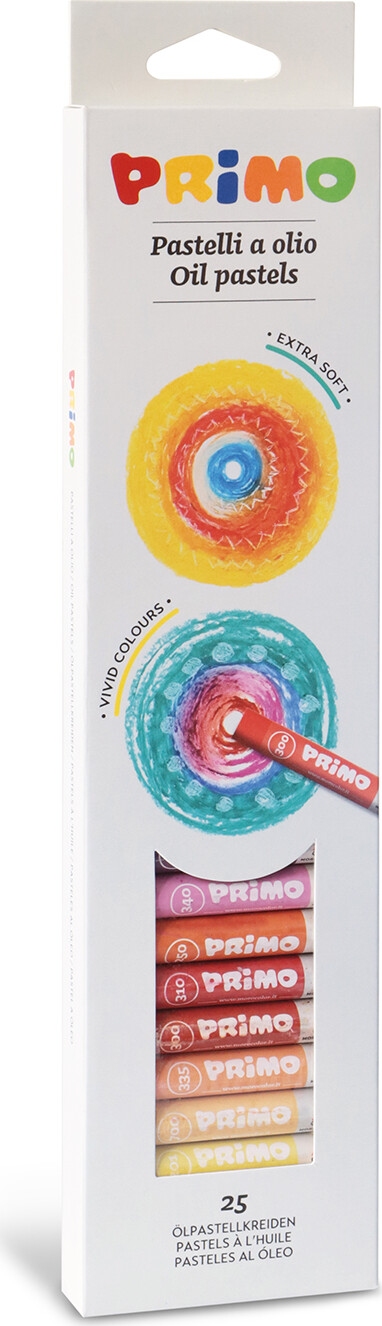 Primo - Oliepastel 25 Stk
