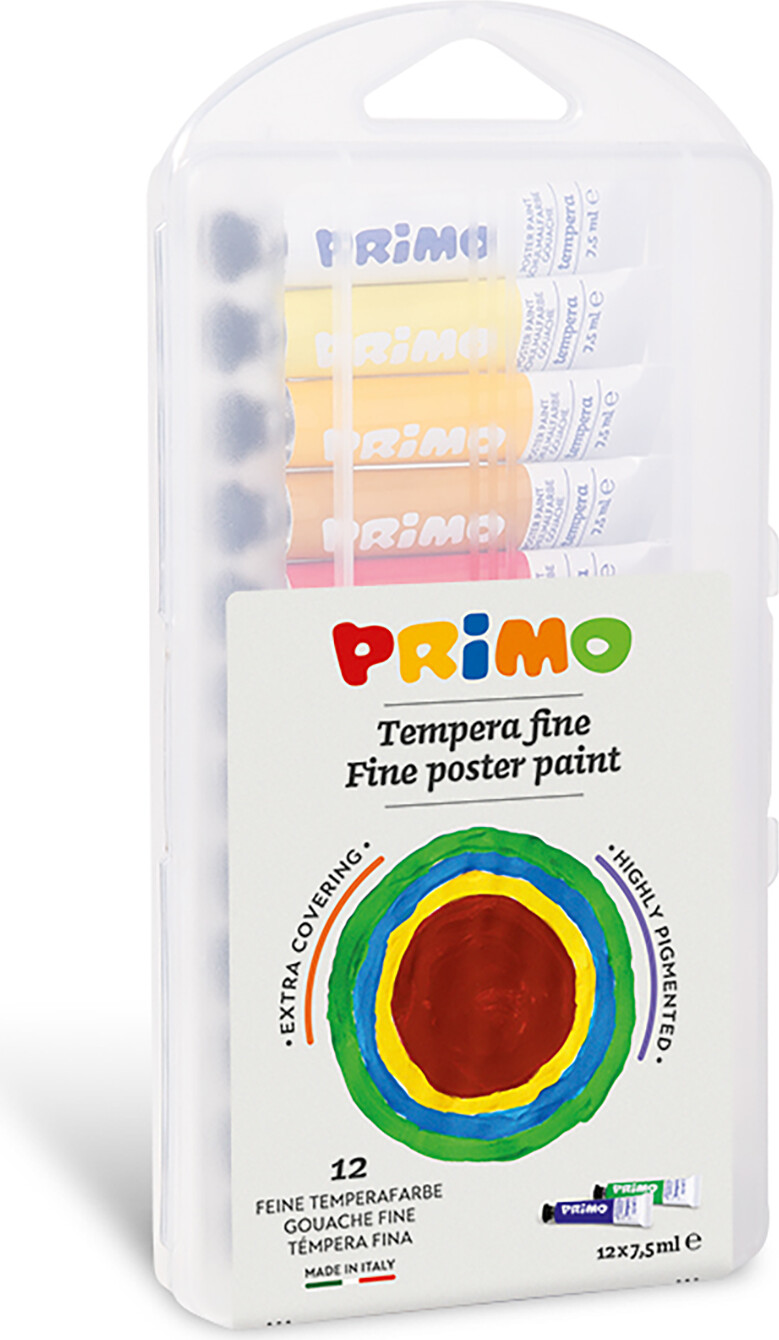 Primo - Plakatmaling 12 Tuber - Små