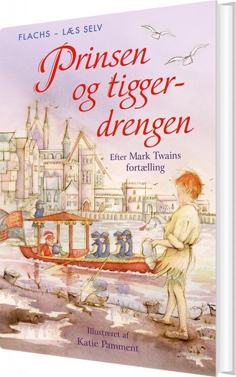Billede af Prinsen Og Tiggerdrengen - Flachs Læs Selv - Susanna Davidson - Bog hos Gucca.dk