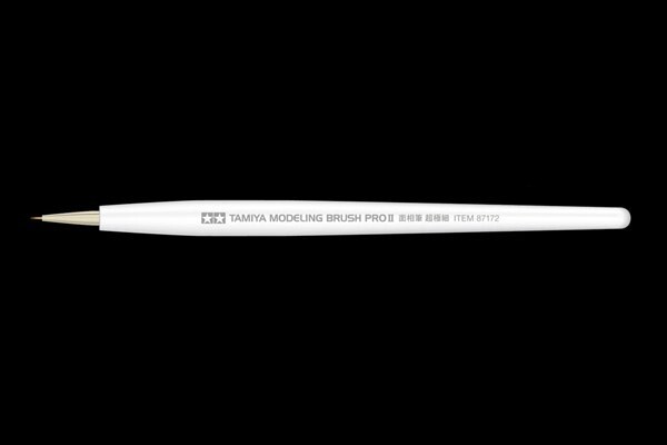 Tamiya - Modeling Brush Pro Ii Pointed Brush - Ultra Fine - 87172