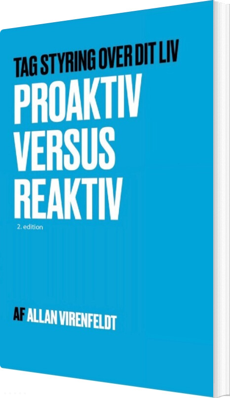 Proaktiv Versus Reaktiv - Allan Virenfeldt - Bog