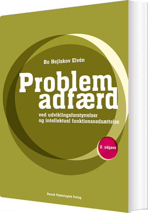 Billede af Problemadfærd Ved Udviklingsforstyrrelser Og Intellektuel Funktionsnedsættelse - Bo Hejlskov Elvén - Bog