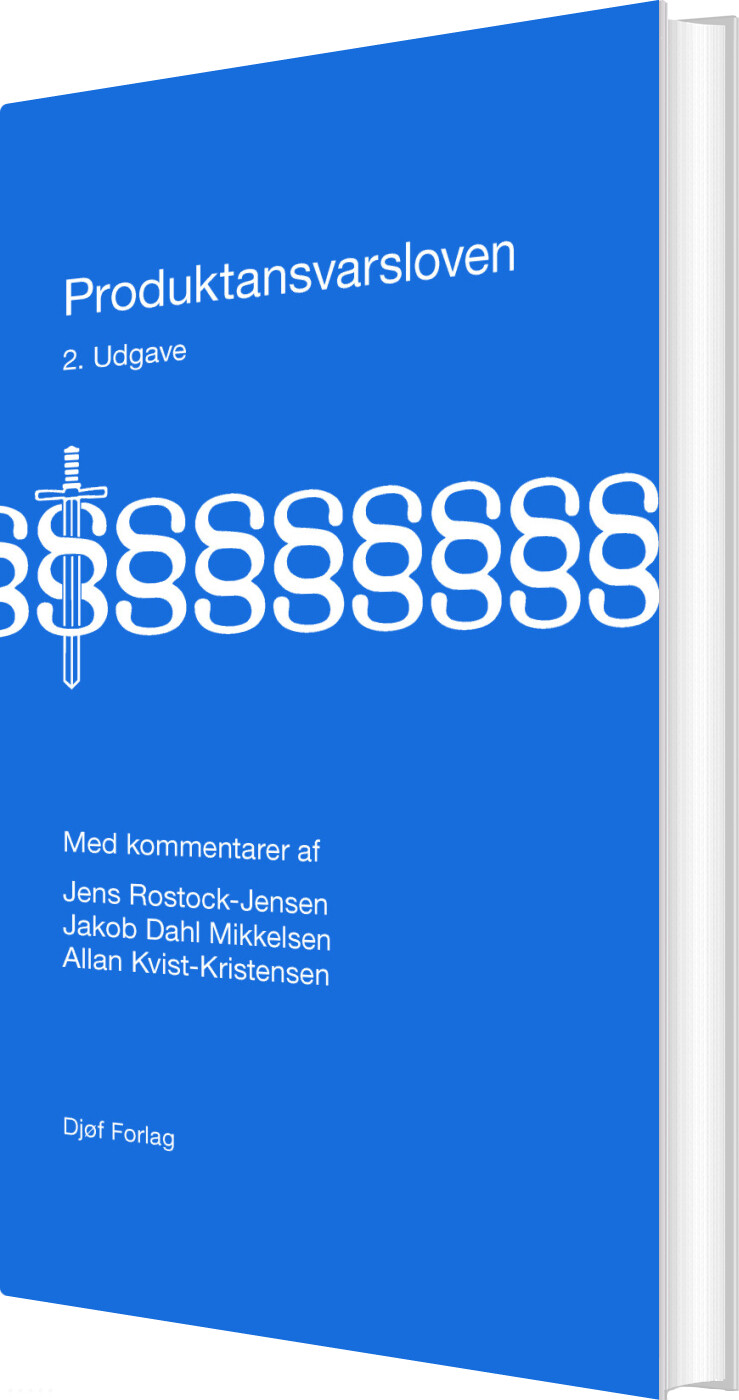 Produktansvarsloven - Jakob Dahl Mikkelsen - Bog