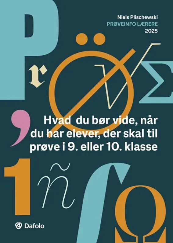 Prøveinfo Lærere 2025 - Niels Plischewski - Bog - Dafolo