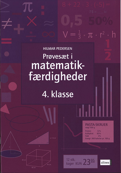 Prøvesæt I Matematikfærdigheder, 4.kl - Hilmar Pedersen - Bog