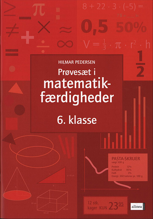 Prøvesæt I Matematikfærdigheder, 6.kl - Hilmar Pedersen - Bog