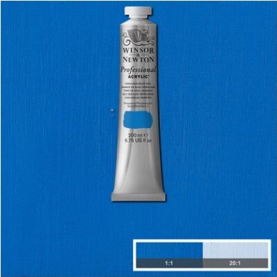 Billede af Winsor & Newton - Galeria Akrylmaling - Cerulean Blue Hue 200 Ml