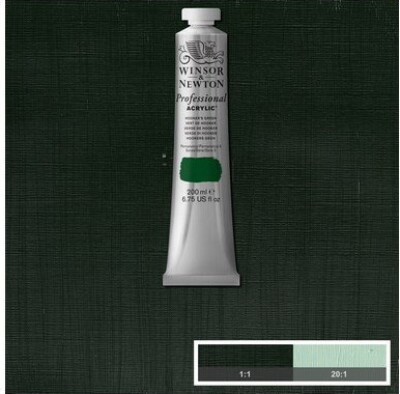 Winsor & Newton - Akrylmaling - Hookers Green 200 Ml