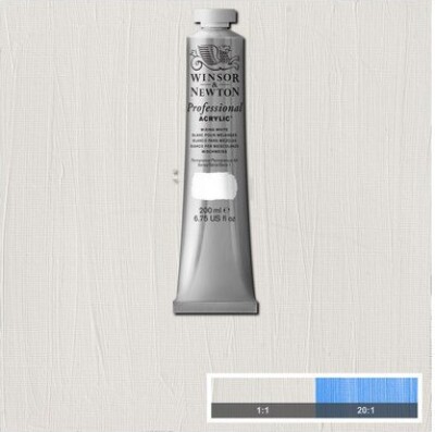 Billede af Winsor & Newton - Galeria Akrylmaling - Mixing White 200 Ml