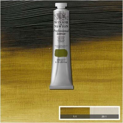 Winsor & Newton - Akrylmaling - Olive Green 200 Ml