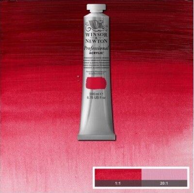 Winsor & Newton - Galeria Akrylmaling - Permanent Alizarin Crimson 200 Ml