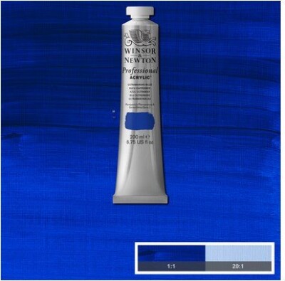 Winsor & Newton - Galeria Akrylmaling - Ultramarine Blue 200 Ml