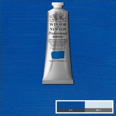 Billede af Winsor & Newton - Galeria Akrylmaling - Cerulean Blue 60 Ml