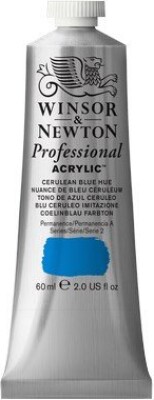 Winsor & Newton - Akrylmaling - Cerulean Blue Hue 60 Ml