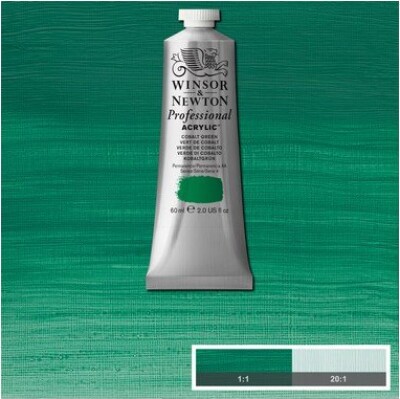 Winsor & Newton - Akrylmaling - Cobalt Green 60 Ml