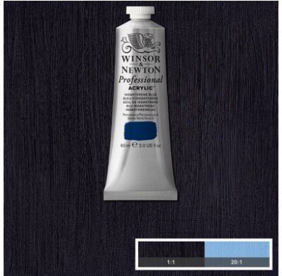 Winsor & Newton - Akrylmaling - Indanthrene Blue 60 Ml