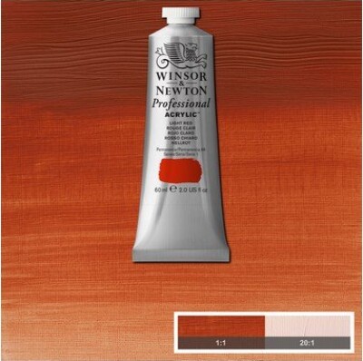 Winsor & Newton - Akrylmaling - Light Red 60 Ml