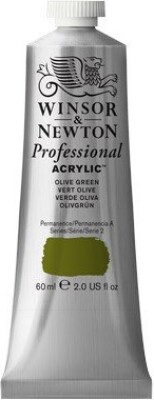 Winsor & Newton - Akrylmaling - Olive Green 60 Ml