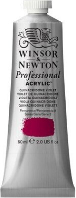 Winsor & Newton - Akrylmaling - Quinacridone Violet 60 Ml