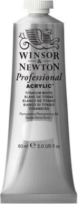 Winsor & Newton - Akrylmaling - Titanium White 60 Ml
