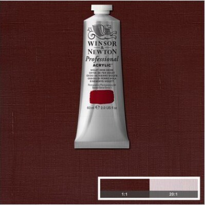 Winsor & Newton - Akrylmaling - Violet Iron Oxide 60 Ml