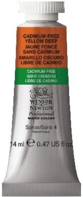 Winsor & Newton - Akvarelfarve - Cadmium Free Yellow Deep 14 Ml