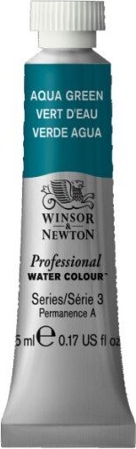 Winsor & Newton - Akvarelfarve - Aqua Green 5 Ml