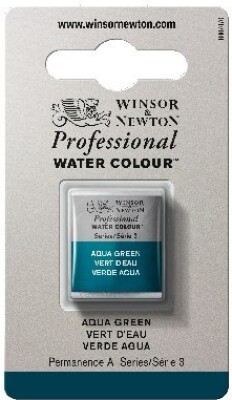 Winsor & Newton - Akvarelfarve 1/2 Pan - Aqua Green