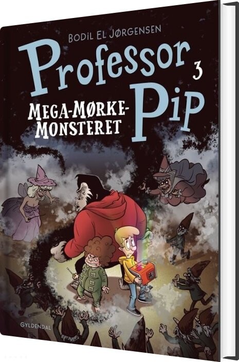 Professor Pip 3 - Megamørkemonsteret - Bodil El Jørgensen - Bog