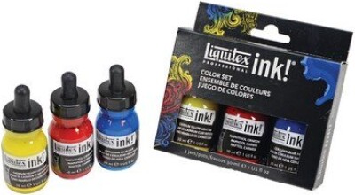 Liquitex - Acrylic Ink - Akryl Blæk - Color Set 3-pak