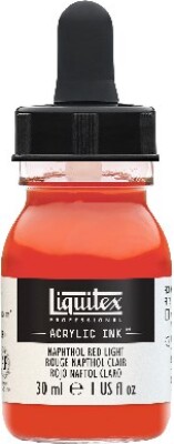 Liquitex - Acrylic Ink Blæk - Naphthol Red Light 30 Ml