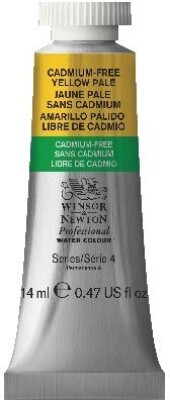 Winsor & Newton - Akvarelfarve Cadminum Free Yellow Pale 14 Ml