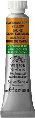 Winsor & Newton - Akvarelfarve - Cadmium Free Yellow 5 Ml