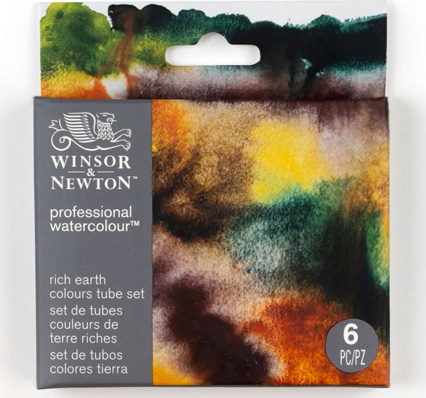 Winsor & Newton - Professional Watercolour - Rich Earth - 6x5 Ml