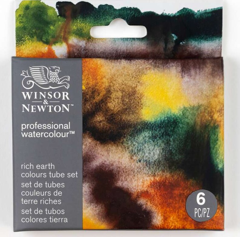 Winsor & Newton - Professional Watercolour - Rich Earth - 6x5 Ml
